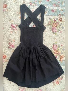 Market Black Crossback Dress with Bow